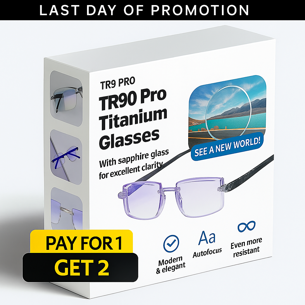 TR90 Glasses – Eye Revolution (Unisex) – Buy 1, Get 2 Free Today Only
