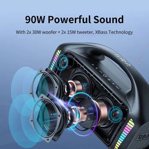 Tribit Stormbox Blast 200w Bluetooth Speaker 55% OFF + Free Shipping Today Only